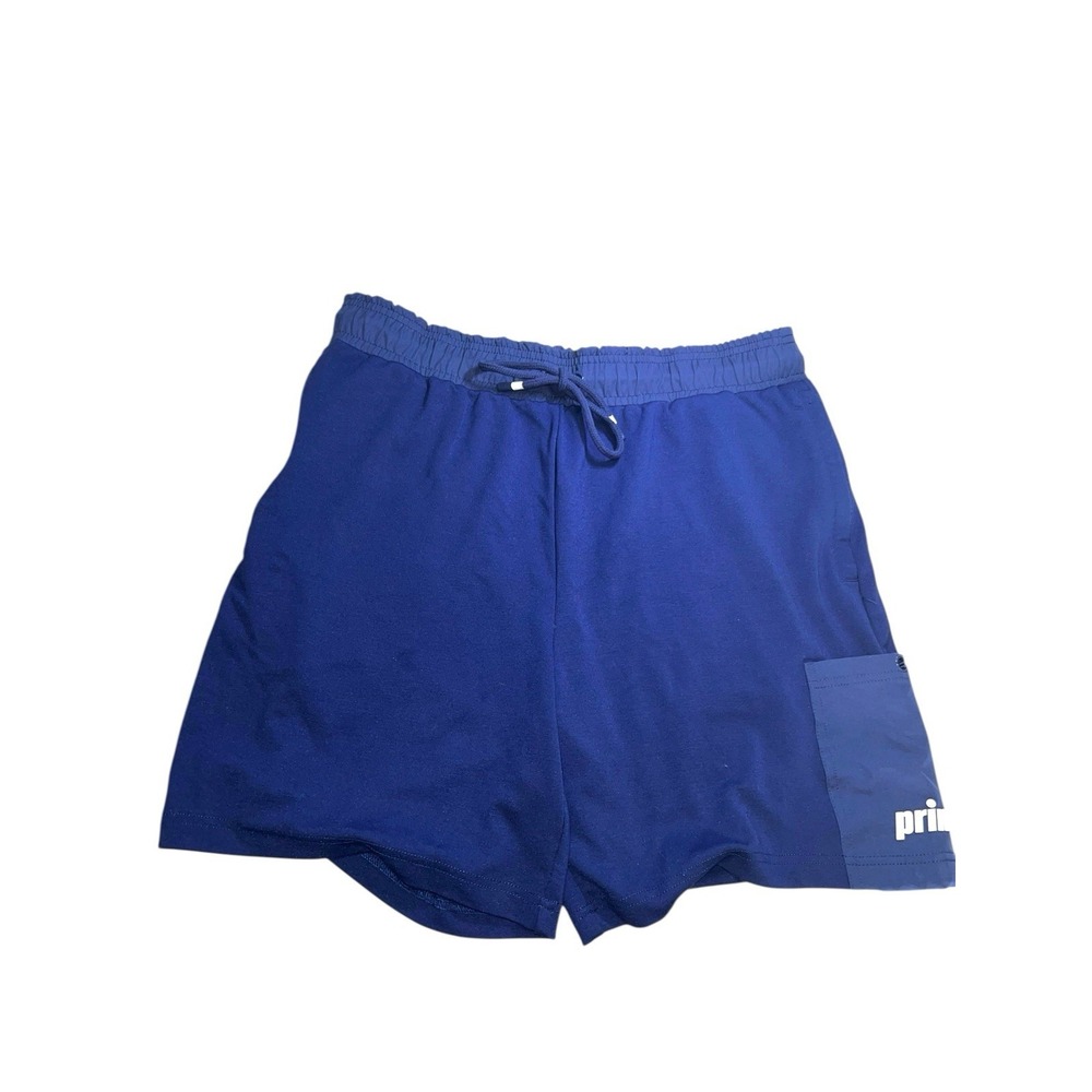 Prince Pickleball Shorts Mens Medium Blue Drawstring‎ Training Activewear Pocket